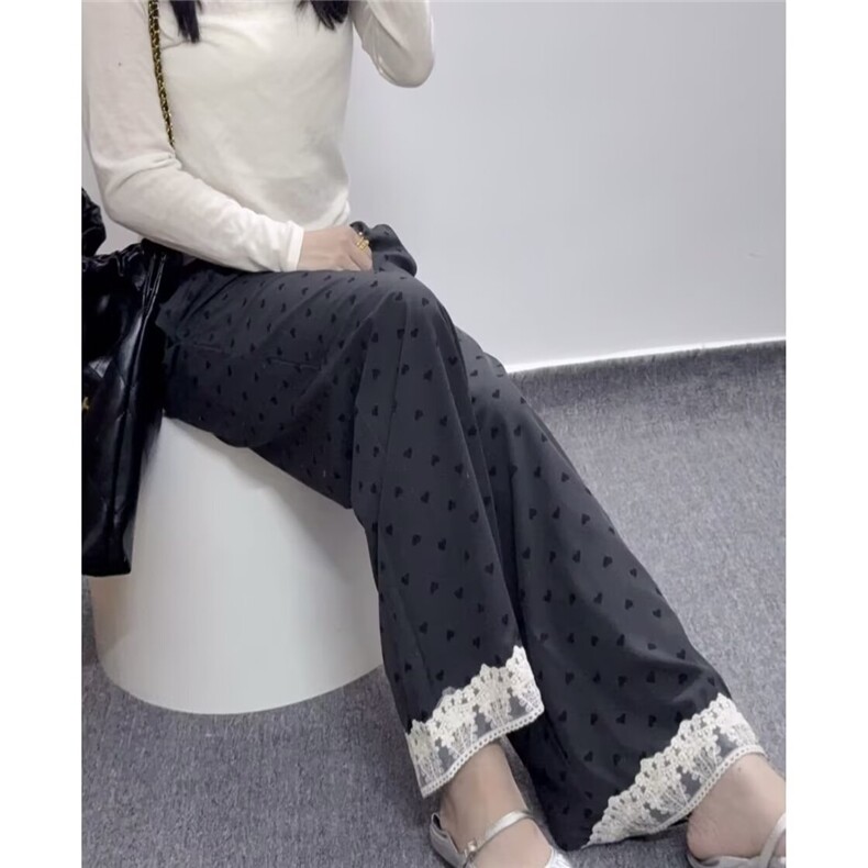 简约日系潮流文艺气质流行时尚ins百搭慵懒新款休闲长裤原宿,女装休闲裤,星座1210-1