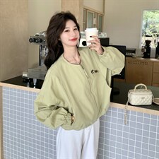 春装新款2026新款独特短款外套2C153-8950-P155K248，女装短外套，2C153
