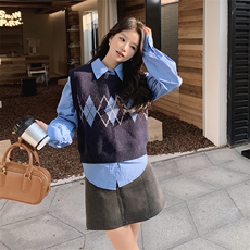《现货新品》2024春装新款时尚简约气质优雅衬衫马甲两件套，女装衬衫，浙宝220