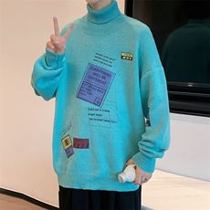 ！主推2022高品质男士高领毛衣百搭潮牌保暖针织衫M703P60，男装针织衫/毛衣，电商B220