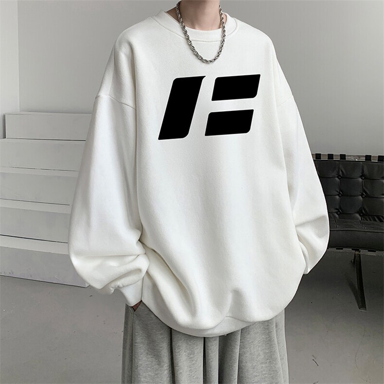 圆领卫衣男超大码胖子肥佬大号长袖t恤S6435-P28,男装卫衣,电商A040
