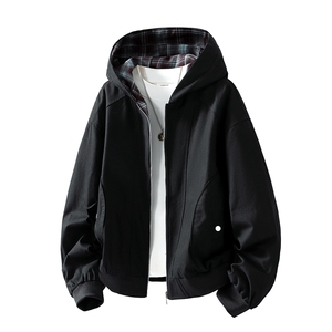 美式重磅飞行夹克秋季高品质外套男SY8822特P75控158大码4-8XL+5