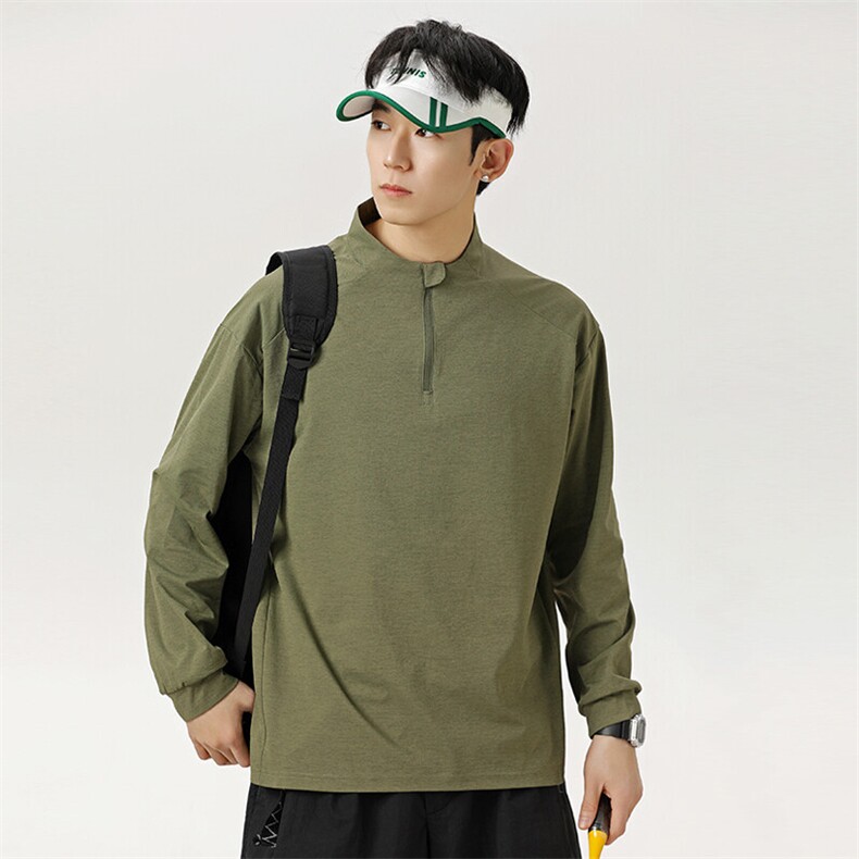 户外吸湿速干衣长袖t恤春秋运动健身跑步训练骑行服2505,男装T恤,电商A161