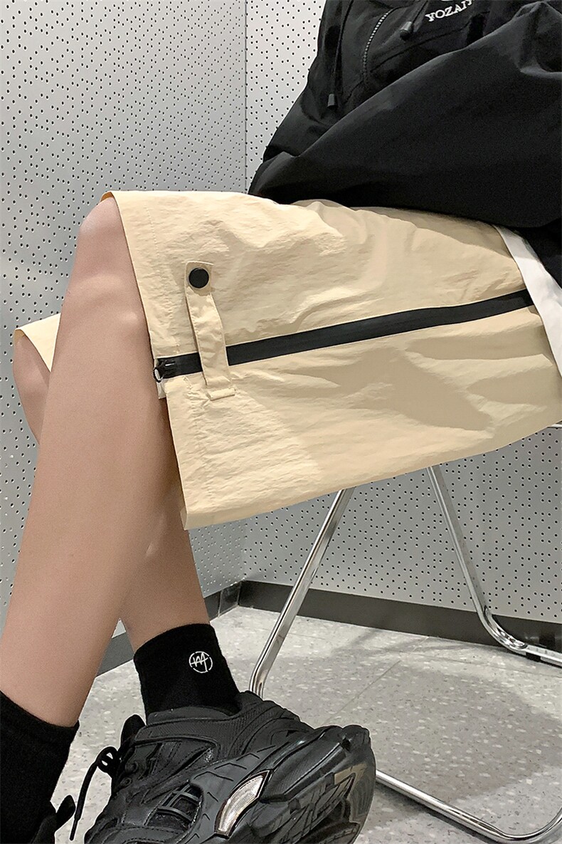 8XL-M重磅特大码短裤男防水五分裤冲锋裤男户外DK1503P50控68,男装休闲裤,电商D206-1