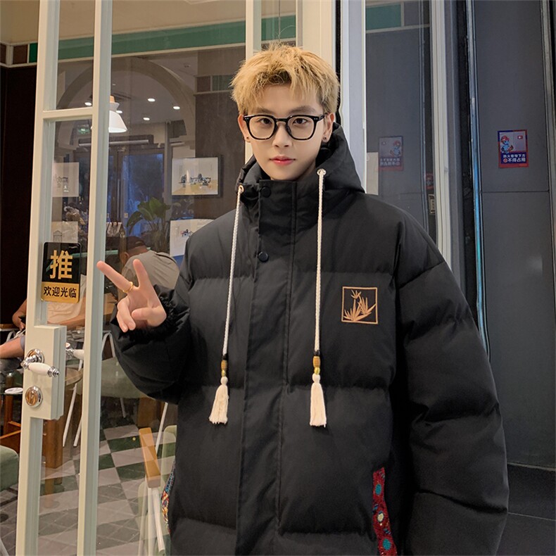 冬季新款美式宽松大码加厚棉衣外套XZ102B-1-M2612P125,男装棉衣,星座102B-1