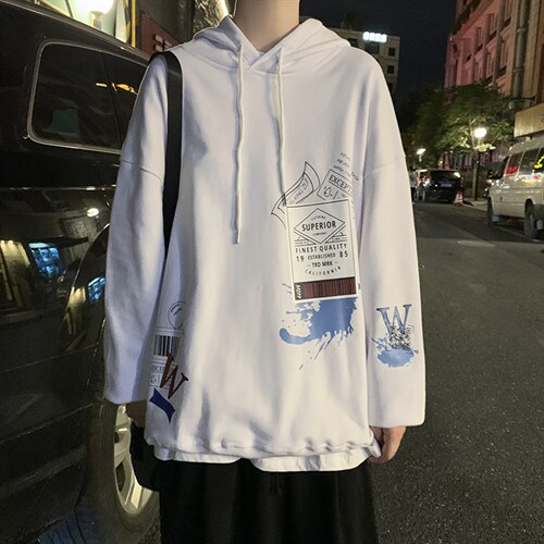 2023春季宽松连帽卫衣男潮流百搭外套WY301P38,男装卫衣,电商B220