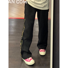 迷彩条纹裤子男春秋美式百搭卫裤直筒休闲运动长裤K176HH-特P38，男装休闲裤，星座1007（原301D）