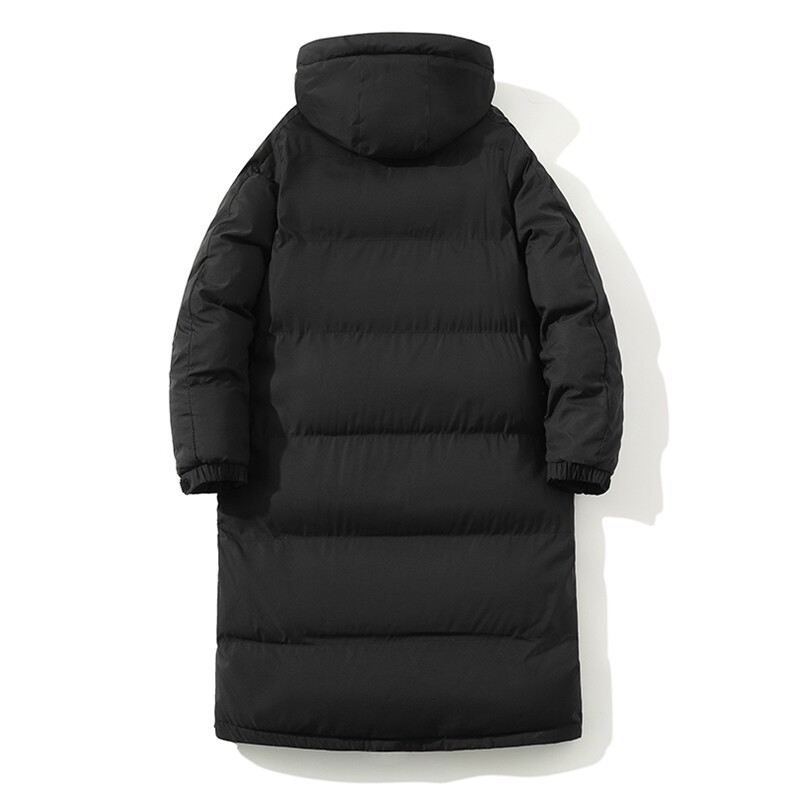 团服班服外贸纯色长款盖膝下加厚开叉棉服男女保暖外套M991P140,男装棉衣,星座1602B（原101B-1）