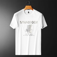 新款时尚高端精品欧货夏季男T恤短袖潮流抖音A227B-A-731-P48，男装T恤，电商A227B（原钱塘4066-1）