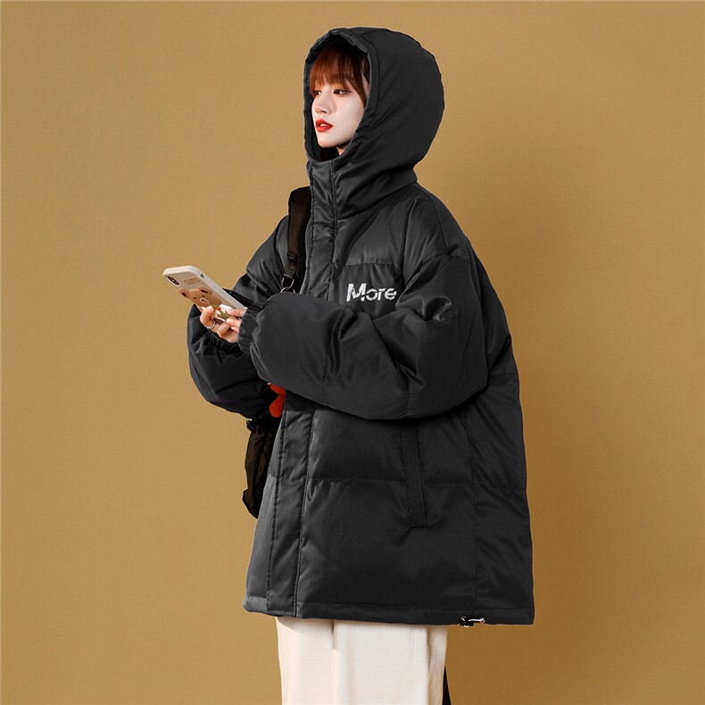 白鸭绒22冬季ins潮流时尚宽松百搭保暖连帽羽绒服YR1306P195控258,男装羽绒服,A247A