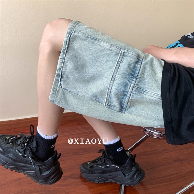 XZ616夏季新款工装牛仔短裤TY833P45控58,男装牛仔裤,星座512A（原616）