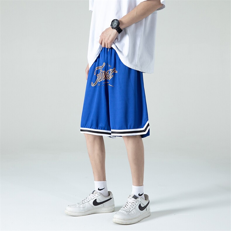 ！2024夏季新款男士百搭冰丝短裤宽松五分裤A161-D880-P25,男装休闲裤,电商A161-2