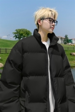 冬季棉服新款D2200-TP45不情侣宽松面包服外套纯色保暖棉衣，男装棉衣，电商A102