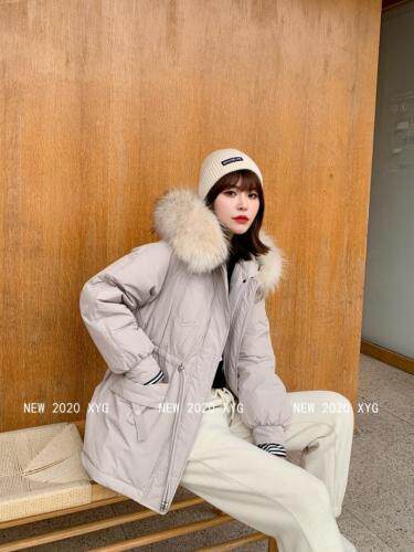 大毛领羽绒服，女装羽绒服，幸运阁