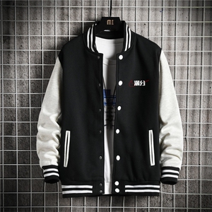 2025秋季新款学生棒球服运动装大码卫衣夹克XZ102A-4-Q8918-P55