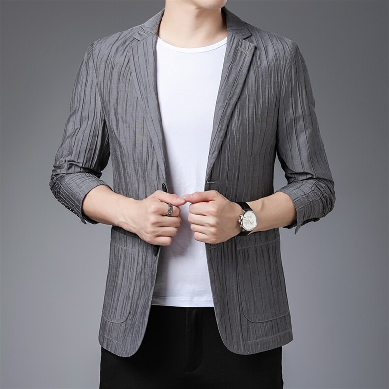 YY6629902秋季新款西装男西服简约外套商务休闲男装P195,男装西服,电商B212（原钱塘6029）