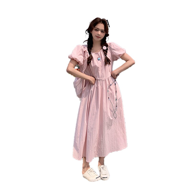 主推现货2025夏季配包包连衣裙C022-9125-P135-K198,女装连衣裙,2C022
