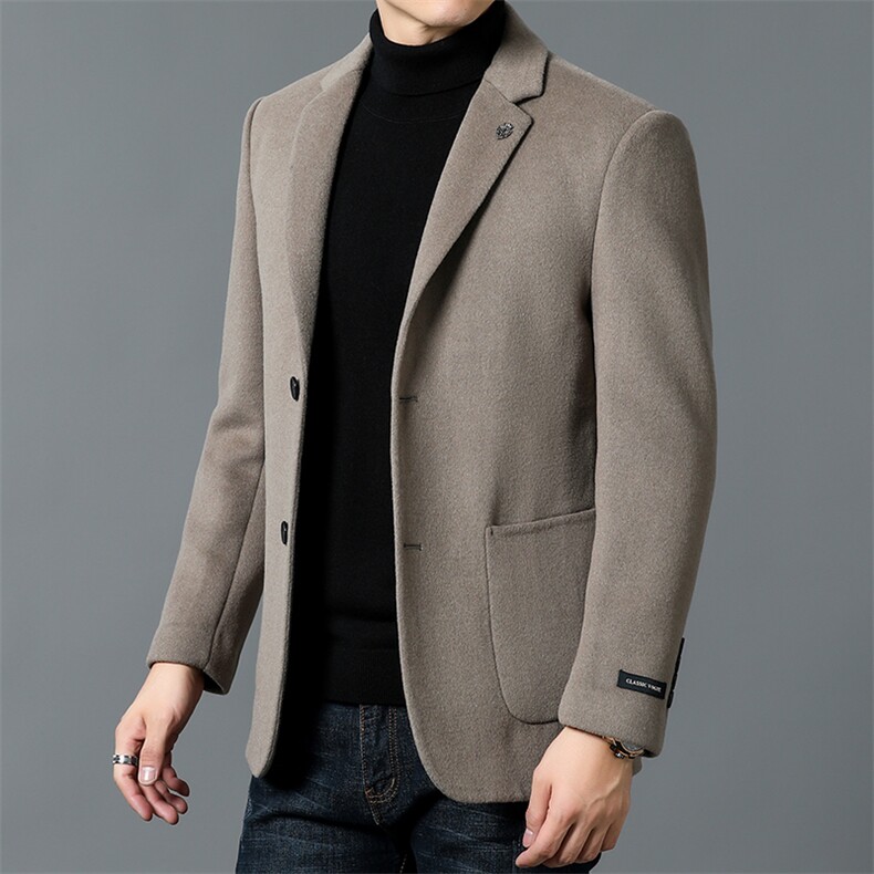 DZ93308钱塘2020-3冬季厚款商务休闲简约中年男士百搭西服P280,男装西服,钱塘207-3