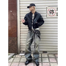 J416皮衣（原版高质量）黑色-棕色M-3XLP58，男装皮衣，星座506A