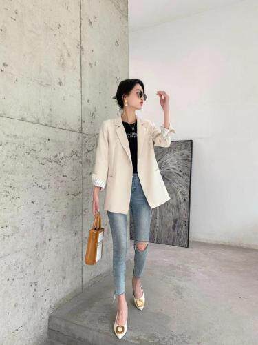 2021年时尚休闲西装外套，女装西装，圣伊敏
