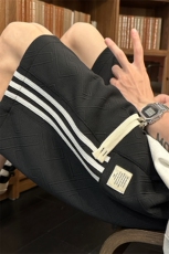 K8035/P35夏季新款潮男宽松大码短裤男提花休闲运动短裤中裤男裤，男装休闲裤，电商A141