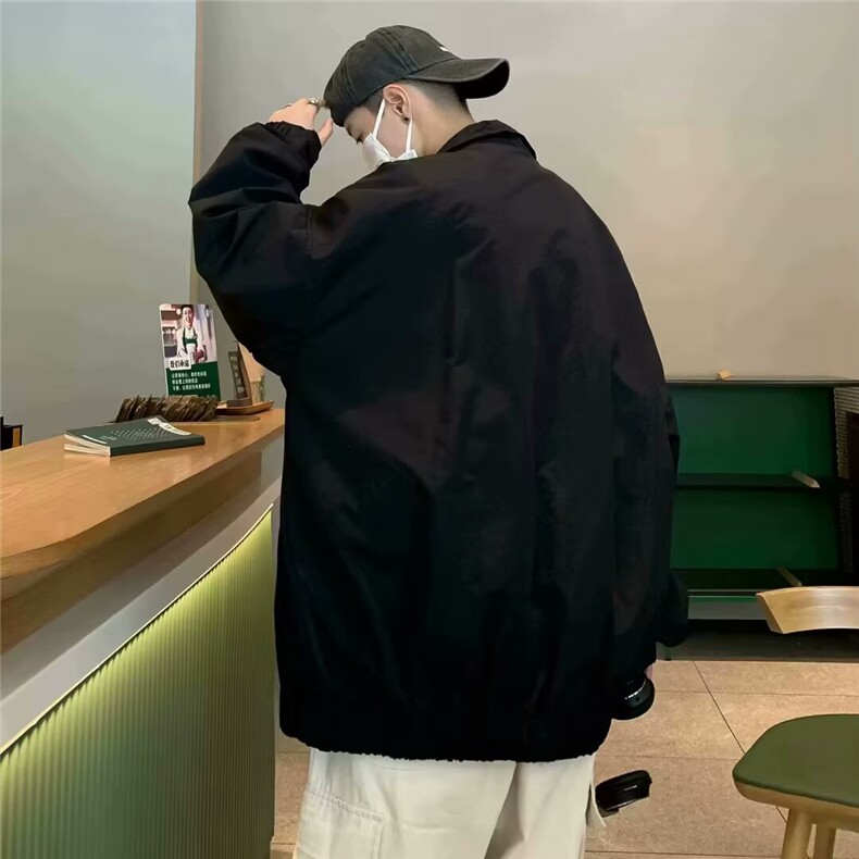 口袋工装外套男季冷淡系高级感夹克潮流帅气cleanfit衣服LS96/P65,男装夹克,星座506