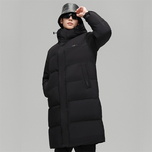 零下防寒保暖锁温背带中长款90%鹅绒羽绒服外套男H86-P310488图片