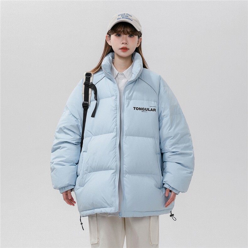 中性风新标白鸭绒时尚立领字母印花羽绒服A268-YR304P225控298,男装羽绒服,电商A268