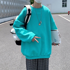 中性风多色时尚套头男卫衣情侣衫外套WY98P25控38，男装卫衣，电商A089-1