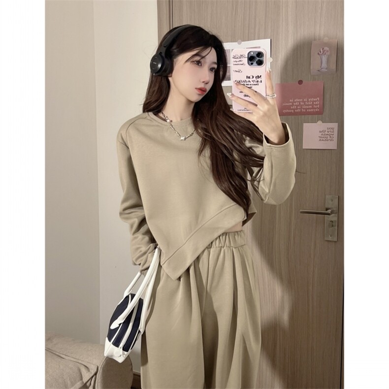 套装潮牌卫衣设计感上衣秋冬韩版宽松情侣开衫卫衣＋裤子E576-P45，男装休闲套装，星座911-2(原星座613-2）