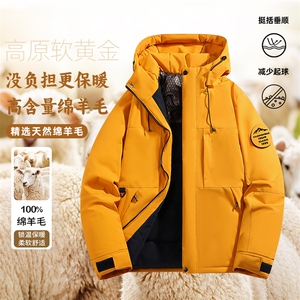 石墨烯棉衣加厚保暖冲锋外套男情侣登山服棉衣M6618-P75图片