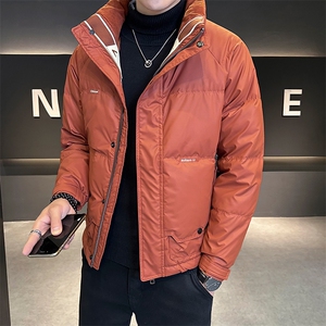 店主风时尚立领短款羽绒服男冬季保暖外套 B328-2262-P165图片