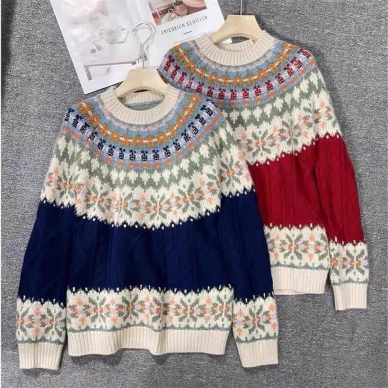 2025年秋季时尚百搭通勤简约休闲套衫，女装针织衫/毛衣，胜智羊绒