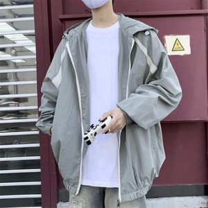 男透气防晒衣防紫外线春夏速干户外运动凉感防晒服 J289 P45控68图片