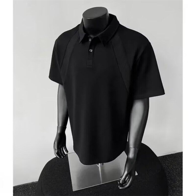 【有货】DT57-特批32螺纹拼接polo衫短袖,男装Polo衫,星座603-2