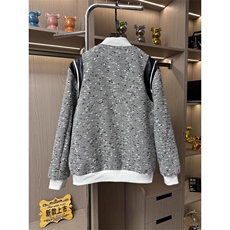 小香风棒球服男女冬季刺绣波点轻奢风棉衣夹克Z7752P50，男装夹克，星座1112-1