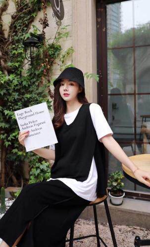 【现货】夏季新款休闲三件套裙，女装，芷炫