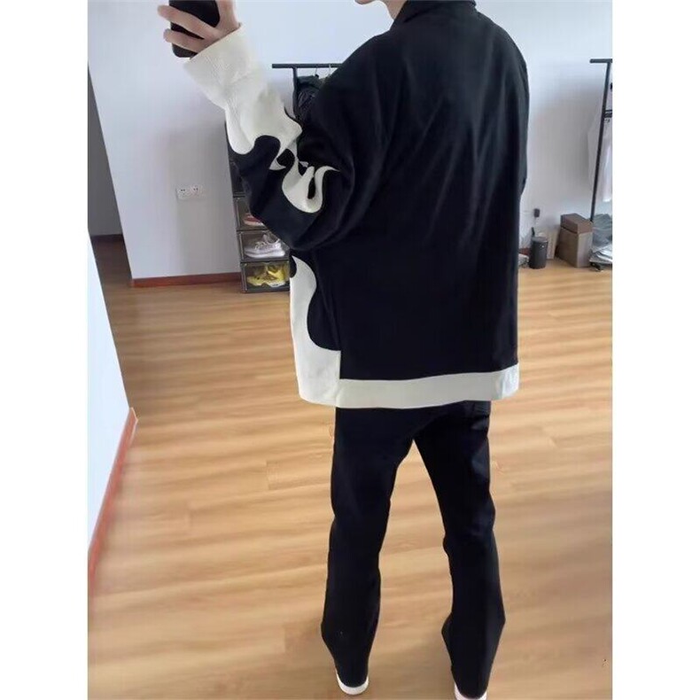 【有货】DG66-P70美式火焰灯芯绒外套男潮牌夹克痞帅炸街高级感潮,男装夹克,星座603-2