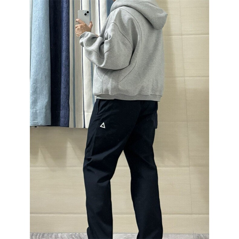 cold同款三角标裤子男春秋直筒休闲长裤KZX01N特批40,男装休闲裤,星座1007（原301D）