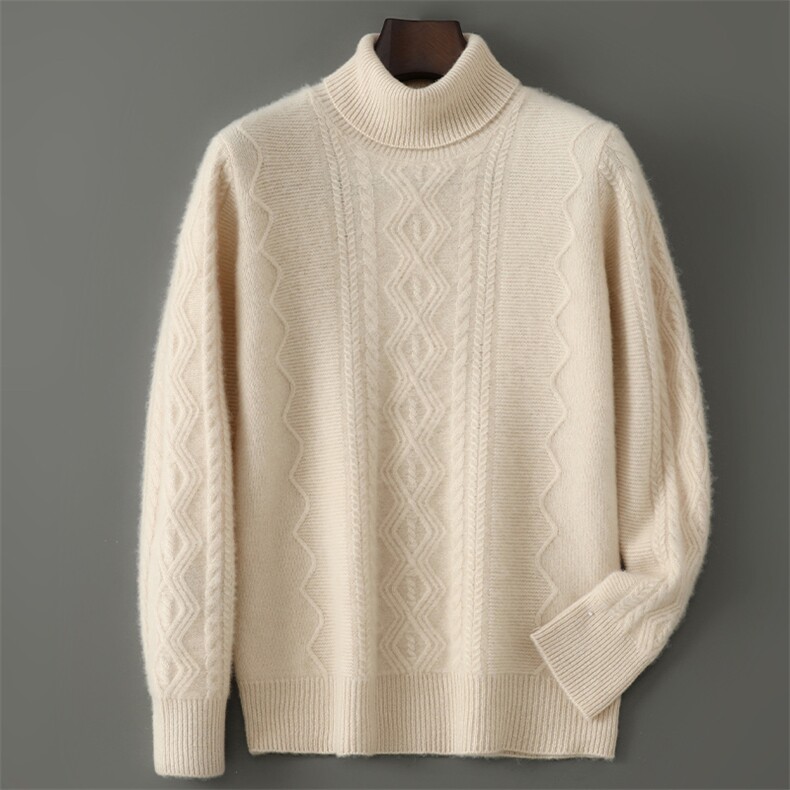 2025百搭时尚简约，男装羊毛衫，千国羊绒