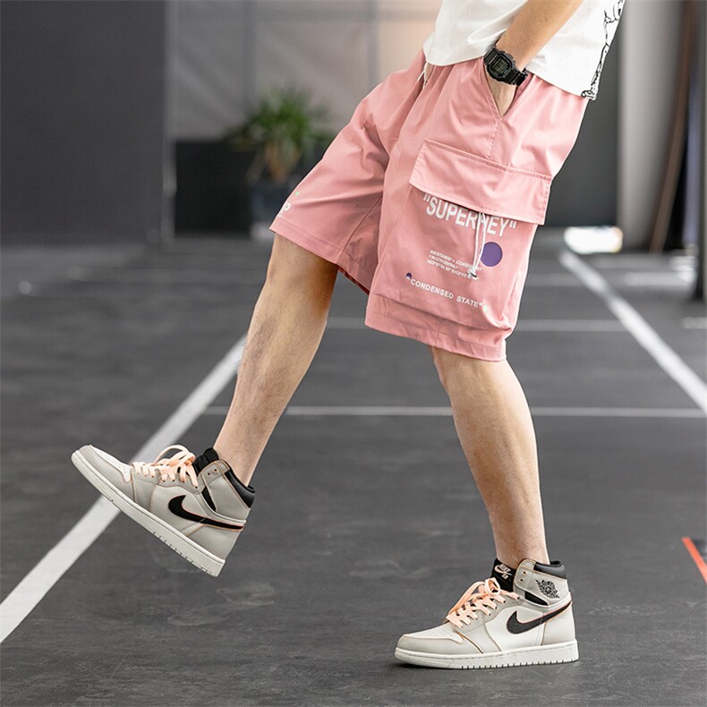 2021夏季新款大口袋五分裤男士潮流大码工装短裤A438-KX201-P30,男装休闲裤,电商A438