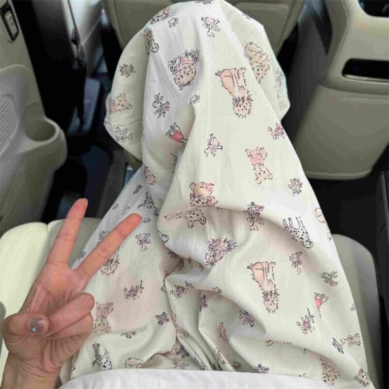 夏季新款山本裤女休闲高腰阔腿裤甜美卡通小狗印花夏天裤女K971,男装休闲裤,星座1116A（原606A-3）