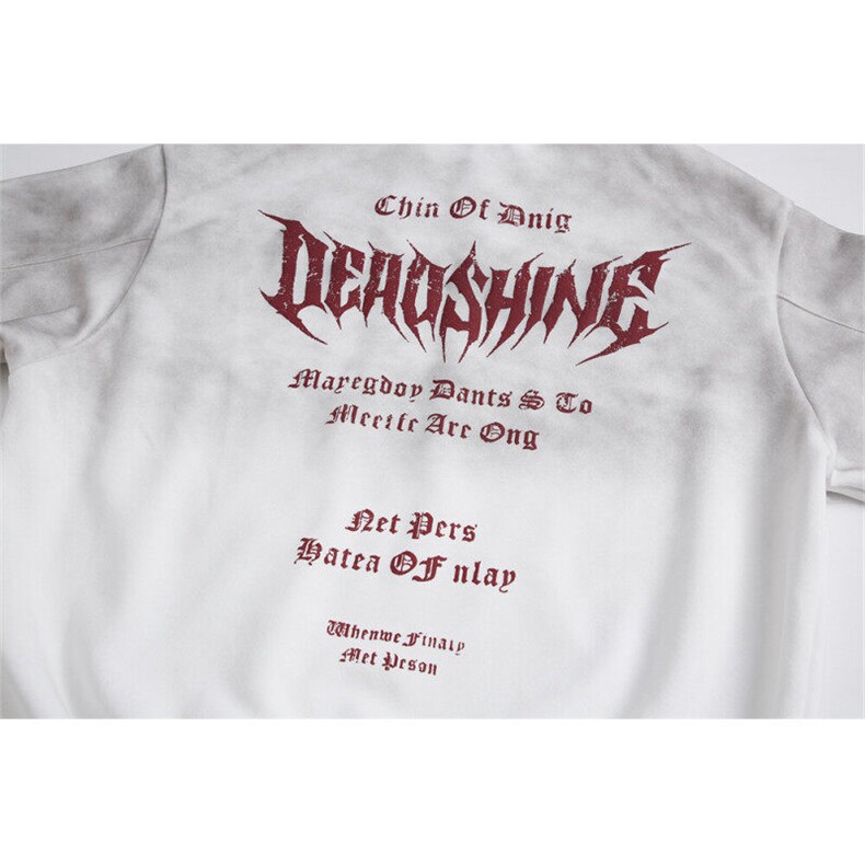 2025新款连帽字母扎染潮牌潮流卫衣W5020/P89128,男装卫衣,星座202-1