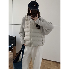 A595-P108冬季排骨棉服马甲棉衣假两件连帽毛衣抗起球上衣，男装针织衫/毛衣，星座911