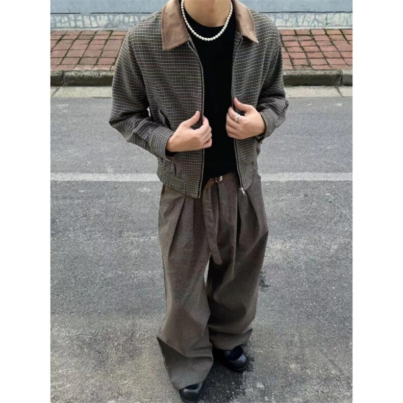 现货JY186-P81高街潮牌港风日系原宿风韩版潮流宽松夹克,男装夹克,星座1501-3