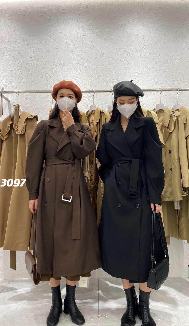 风衣，女装风衣，火引冰薪