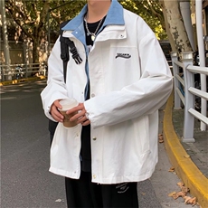 潮流夹克潮男春季牛仔假两件JK8848P60，男装夹克，星座1116-2