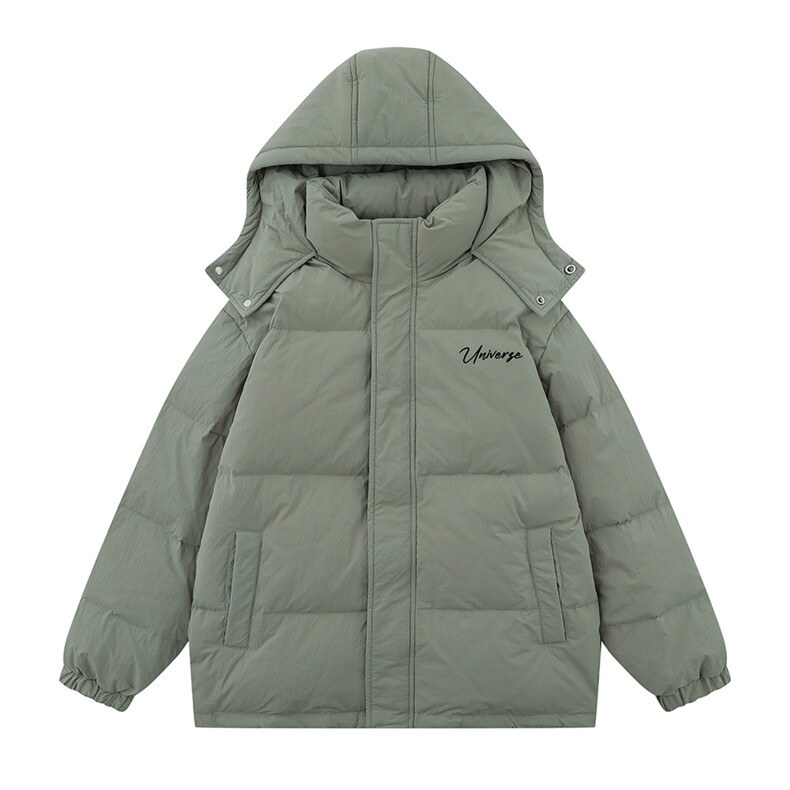 平铺新标90白鸭绒个性字母印花连帽羽绒服A247-YR366P255控298，男装羽绒服，电商A247-1