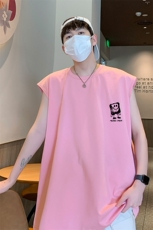 已注册直播抖音得物品质纯棉250克重磅男无袖背心T恤T567P28控39，男装背心/马甲，电商C408(原B339-1)