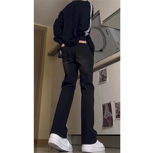 主推 渐变修身大码直筒微喇毛边牛仔裤 K860-K861-K866-P50图片